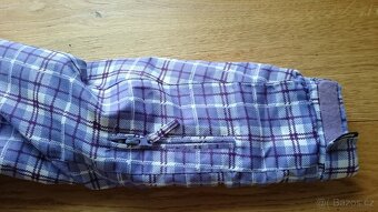 Dívčí fialová značková zimní bunda i na lyže, vel. 146 - 6