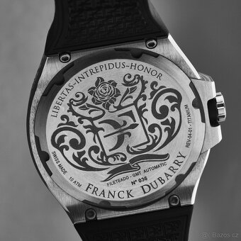 Franck Dubarry, model Fileteado GMT, originál hodinky - 6