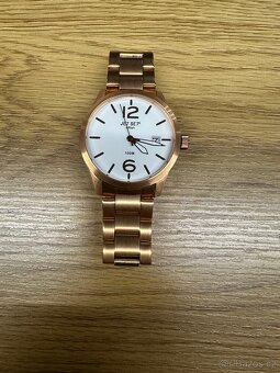 Stylové unisex hodinky JET SET Milan Rose Gold J6280R-162 - 6