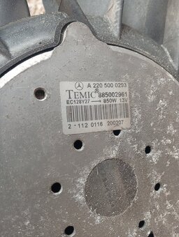 MERCEDES ML W164, GL X164, R V251 , VENTILÁTOR SAHARY 850W - 6