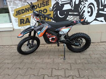 Pitbike Leramotors Rocket 1600W 14x12 oranžová - 6