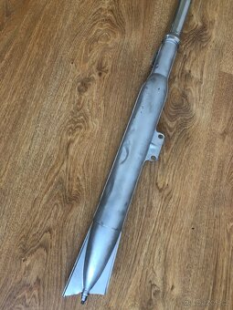 Prodám originální výfuk s kolenem na motocykl ČZ 175/450 - 6