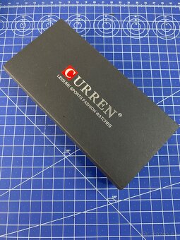 CURREN stříbrné hodinky s gumovým řemínkem - 6