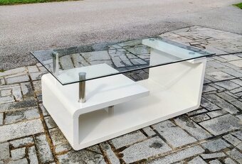 Konferenční stolek JULIEN bílý. Cena 1500,-Kč - 6