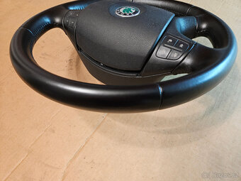 Škoda Fabia 1 Octavia Superb kožený volant - 6