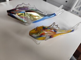 Hutní sklo ryby - 6