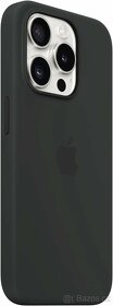 Apple iPhone 15 Pro Silikonový kryt s MagSafe černý - 6