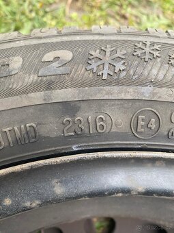 zimní pneu sada Semperit + disky + poklice 195 / 65 / r 14 - 6