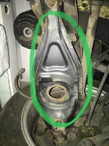Zadní náprava Mercedes Benz w210 - 6