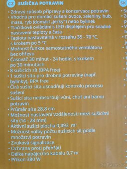 Multifunkční sušička ETA - 6