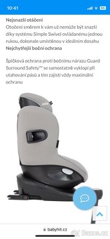 Autosedačka Joie I-spin 360 E 9-18 kg - 6