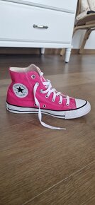 tenisky Converse - růžové, kotníkové - 6