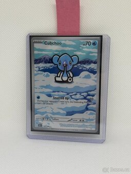 Pokémon karta Cubchoo 109/086 – NM – ORIGINÁL - 6