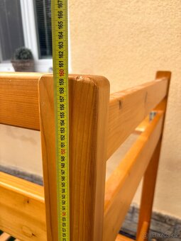 Dřevěná patrová postel 200x90 - 6