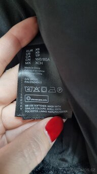 KOŽEŠINOVÝ KABÁT H&M - XS - 6