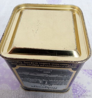 Plechová retro krabička od čaje Ridgways - 6