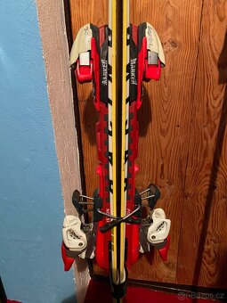 Lyže Völkl P40 s vázáním a hůlkami - 6