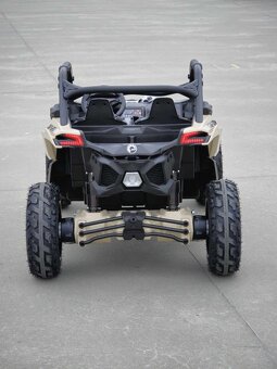 Dětská elektrická buggy s nafukovacími koly, dojezd 4-5 hod - 6