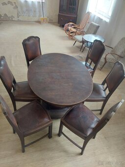 Starožitný nábytek, celý set - 6