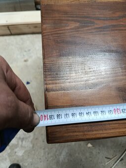 Stůl masivní sibiřský modřín - 6