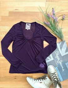 PEPE JEANS jako nové tričko S/M - 6