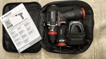 Parkside Performance Aku vrtací Šroubovák E4, 2x 2,5 Ah - 6