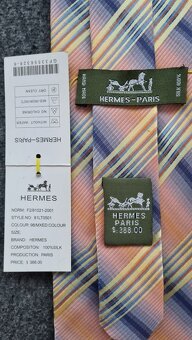 452 - kravata HERMES - NOVÁ - 6