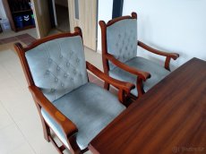 Sedací souprava, starožitnost, nádherný set - 6