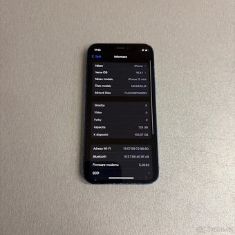 iPhone 12 mini 128GB, 100% baterie, 12 měsíců záruka - 6
