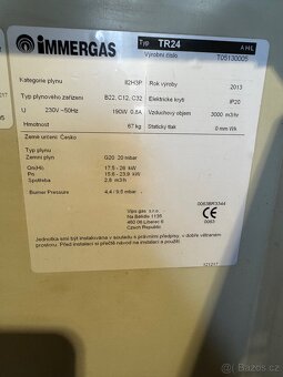 Plynový teplovzdušný agregát immergas 24kw - 6