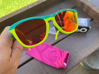 Oakley Frogskins Hybrid Celeste Tennis Yellow Prizm Ruby - 6
