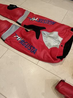 Mv Agusta CRC Edition-Pánská kožená moto kombinéza dvoudílná - 6