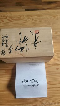 Japonské KUMIDASHI hrníčky a Pozlacená číše - 6