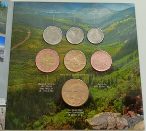 Sada oběžných mincí 2023 Národní parky - KRNAP - 6