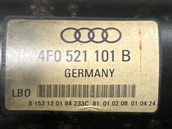 Kardan hřídel spojovací 4F0521101B Audi A6 C6 4F avant 06 - 6