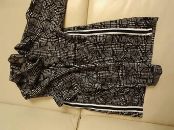 Dámský svetřík Brax vel. 40 černo-bílý vzor - 6