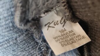 Dívčí zateplené legíny 2x 164 Kugo - 6