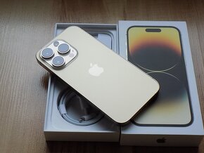 APPLE iPhone 14 Pro 256GB Gold - ZÁRUKA - TOP STAV - 6