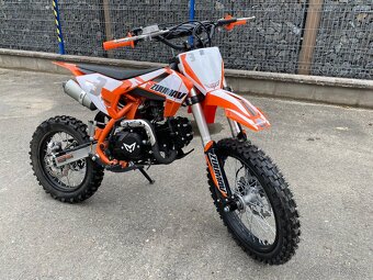 Pitbike Zuumav S3 125cc 14/12 (poloautomat) - oranžová - 6