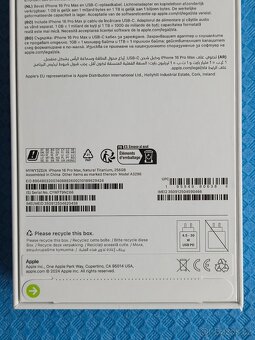 iPhone 16 Pro Max 256GB Natur NOVÝ NEROZBALENÝ - 6