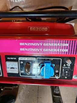 Benzínová elektrocentrála GG 2500 - 6