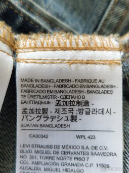 Pánská džíska Levi's velikost M (48) pružné 1098 - 6
