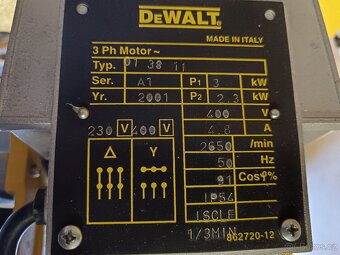 Radiální pila, zkracovací pila, pila DEWALT, pokosová pila - 6