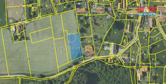 Prodej pozemku k bydlení, 1581 m², Olbramovice - 6
