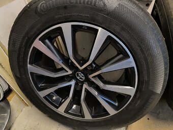 ALU kola Toyota Highlander 5x114,3 R18, Originál,zimpne+TPMS - 6