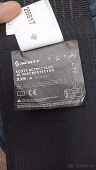 Chránič páteře Scott Actifit Plus Jr.- vel. XXS - 6