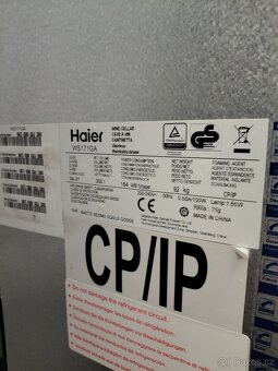 VINOTÉKA HAIER WS171GA, 171 lahví x 0,75 l - 6