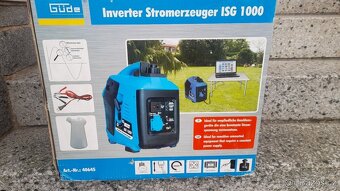Ivertorová elektrocentrála GÜDE ISG 1000 - 6