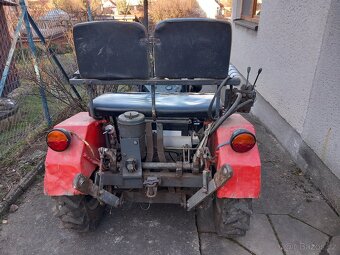 Prodám silný malotraktor domácí výroby - 6