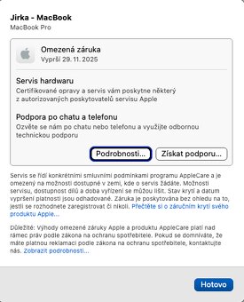 Prodám MacBook Pro M4 32GB / 1TB CZ distribuce - 6